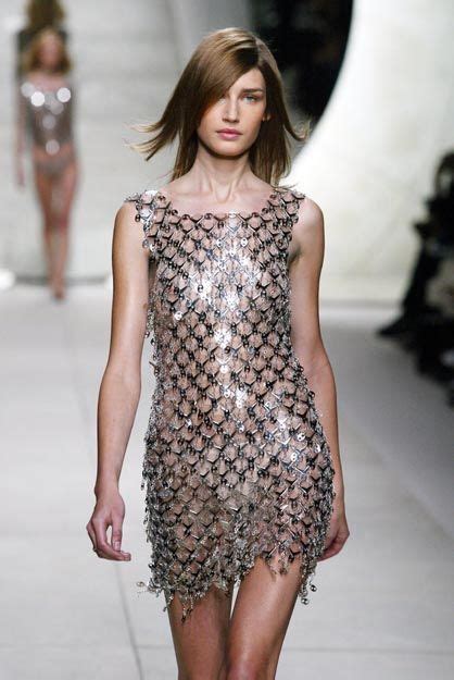 Paco Rabanne Spring 2003 Runway .